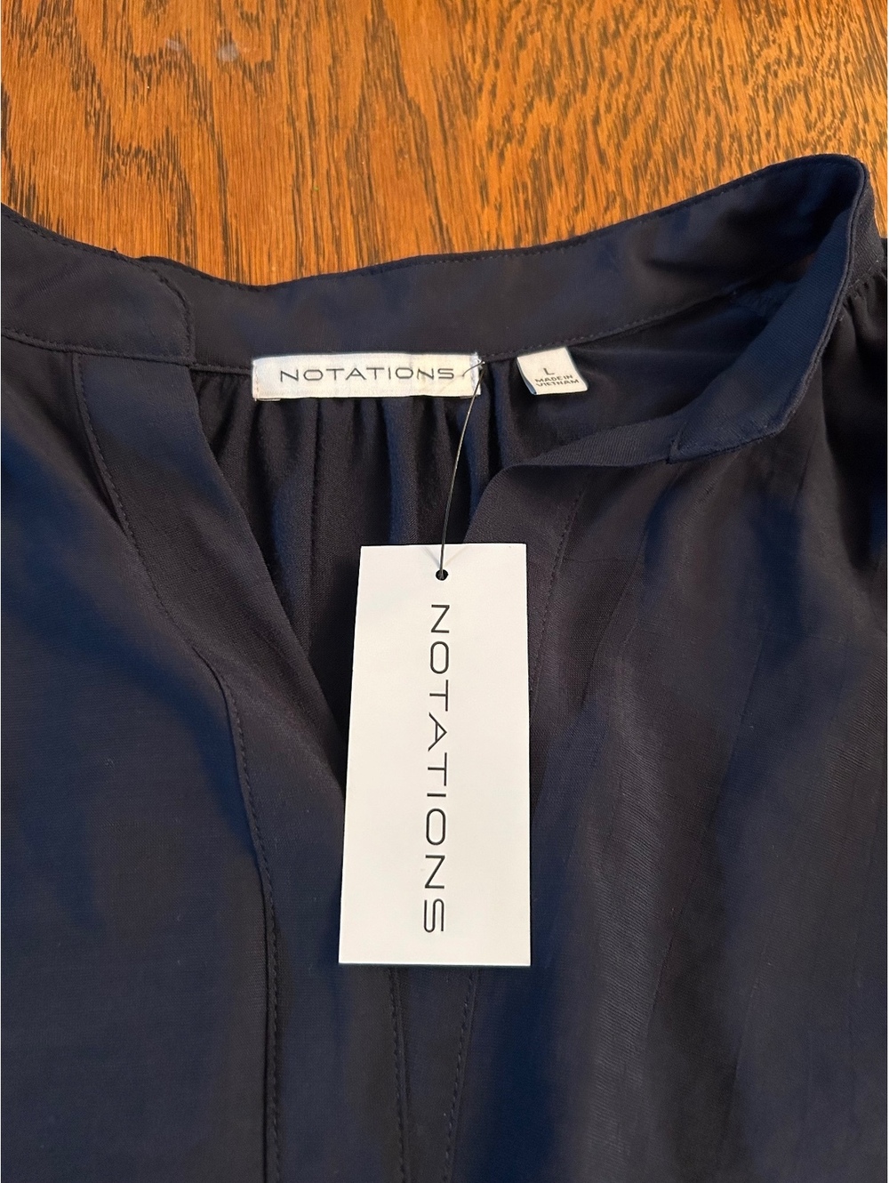 Notations pullover blouse - Picture 5 of 6